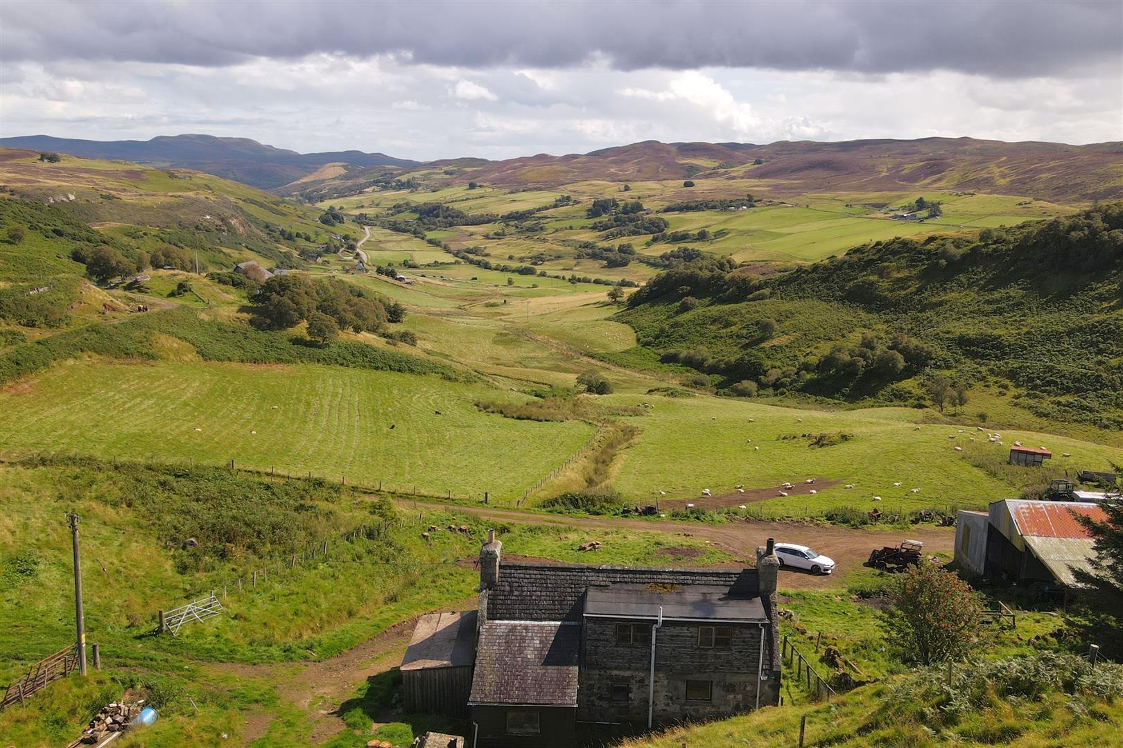 VIEW FROM THE COTTAGE